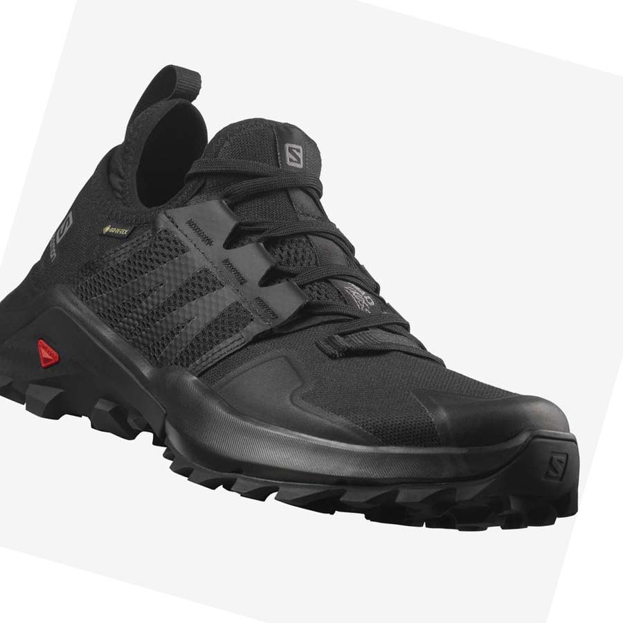 Salomon MADCROSS GORE-TEX Trail Futócipő Férfi Fekete | HU 2121AHK